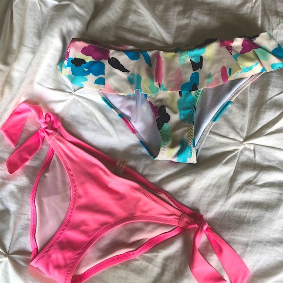 Forever 21 & VS Swim Bottoms - Picture 1 of 1